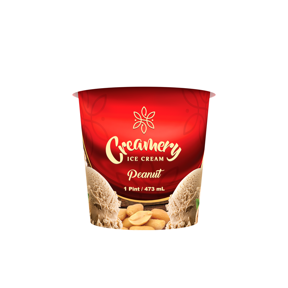 Creamery Ice Cream - Peanut - 1 Pint
