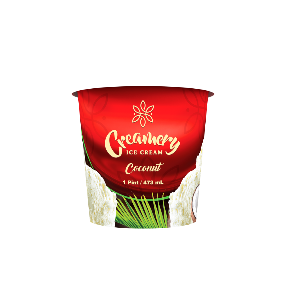 Creamery Ice Cream - Coconut - 1 Pint