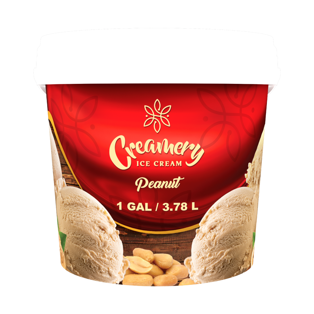 Creamery Ice Cream - Peanut - 1 Gal