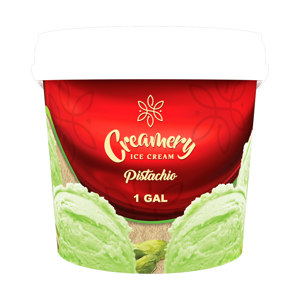 Creamery Ice Cream - Pistachio - 1 Gal