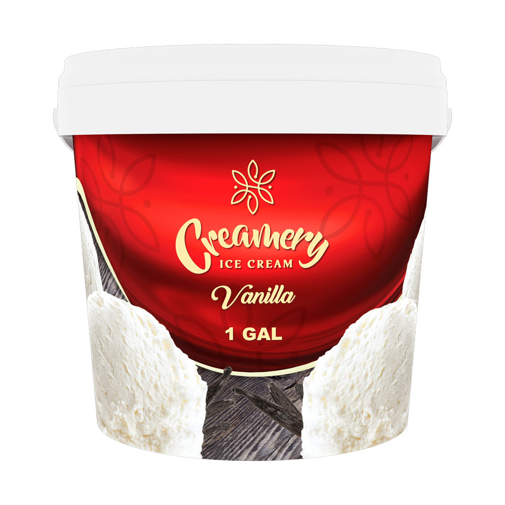 Creamery Ice Cream - Vanilla - 1 Gal