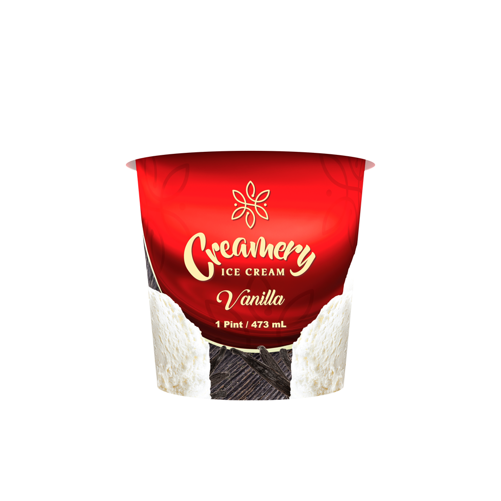 Creamery Ice Cream - Vanilla - 1 Pint