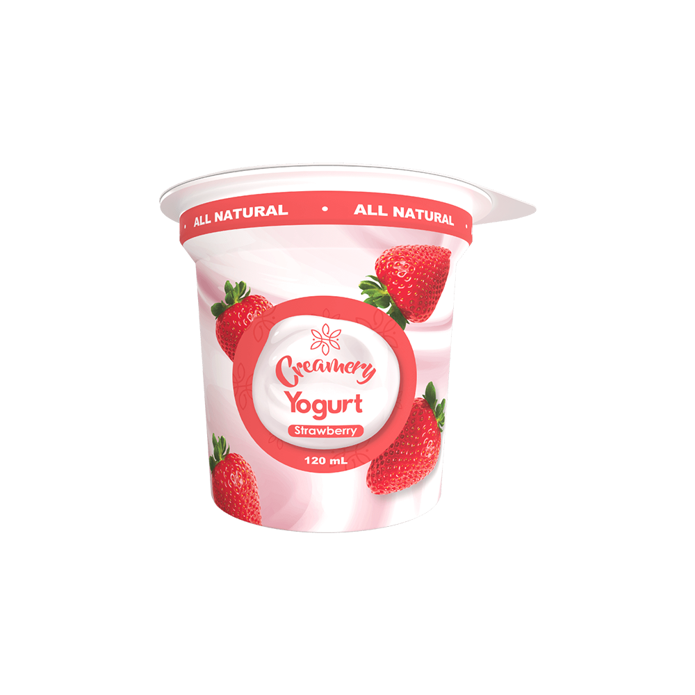 Creamery Yogurt - Strawberry - 120mL